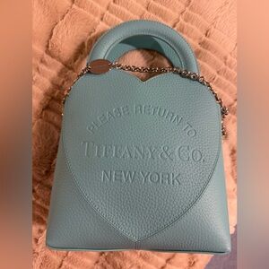 Tiffany & Co. blue bag purse AUTHENTIC with dust bag VIRAL
